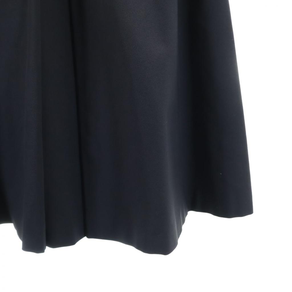 JIL SANDER made in Italy Midi length tack skirt 32 Black Women Used