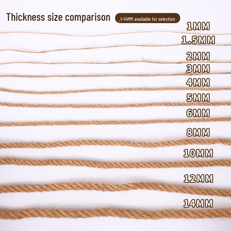 Li Lang Natural Jute Hemp Rope