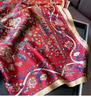 Silk 68cm Retro Small Square Scarf - Spring & Autumn Fashion Accessory for Women
