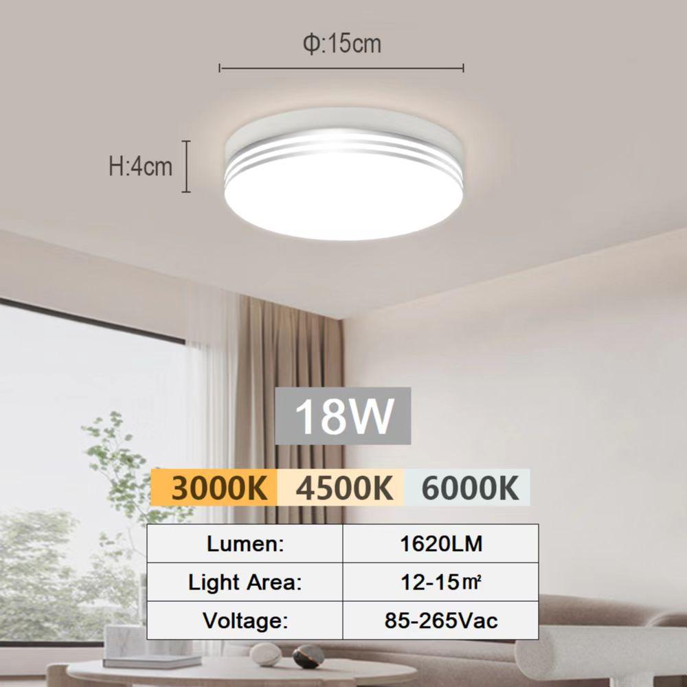18W-48W LED iling Light 30CM Square iling Panel Light Home Bedroom Kitchen Living Room Lightings Decoration AC 110-220V 4000K