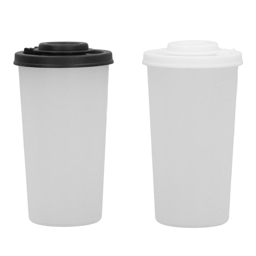 2Pcs Large Salt and Pepper Dispenser Reusable Seasoning Shaker for Outdoor Camping Picnic