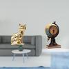 Statue Decorative Figurine Animal Sculpture Modern Table Clock Collectible Craft Ornament for