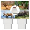 5/6Pcs Hunting Bag with Reflective Tag Breathable Waterproof Elk Bison Bear Meat Bag Multi-purpose Large Capacity Reusable Wild Game Bag