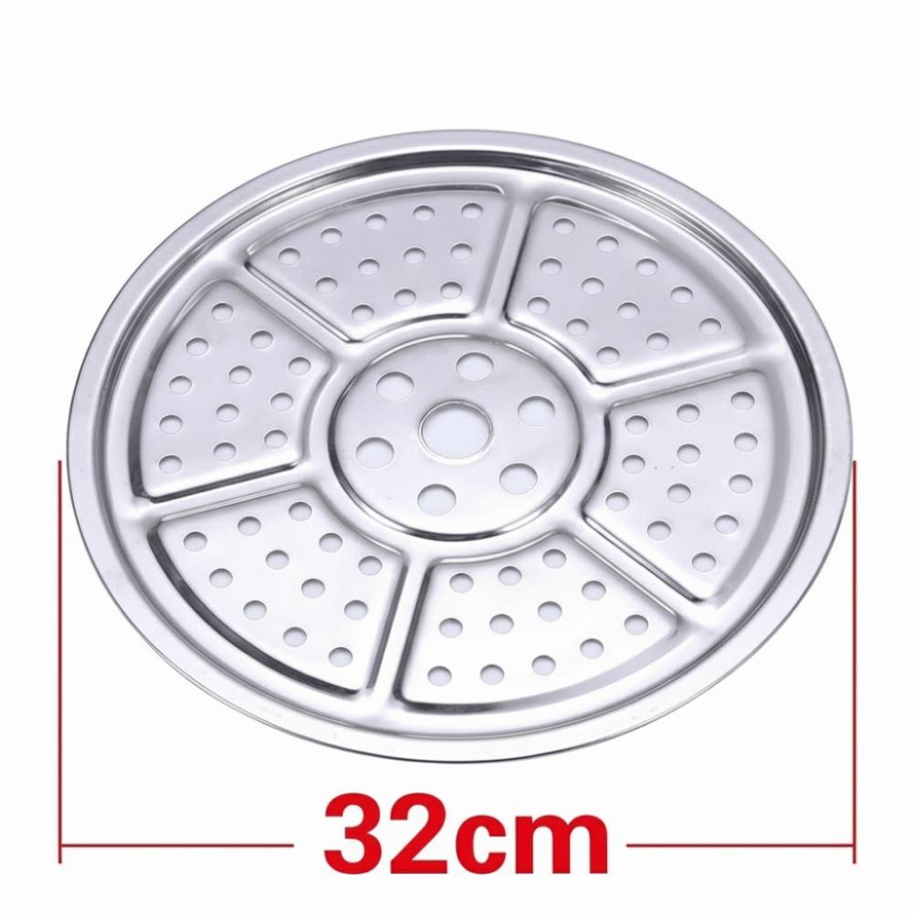 16-34cm Boiler Steaming Plate Compartment Cooking Tray Durable Cooker Canning Rack