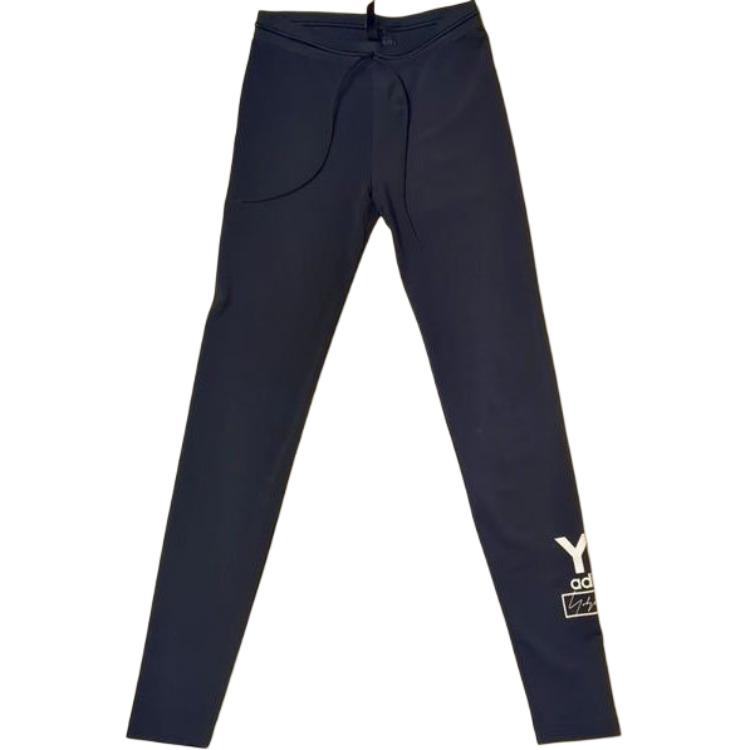 

Y-3 Буквенные Леггинсы Слим Фит Повседневные Женские леггинсы Черные FJ0295 XS