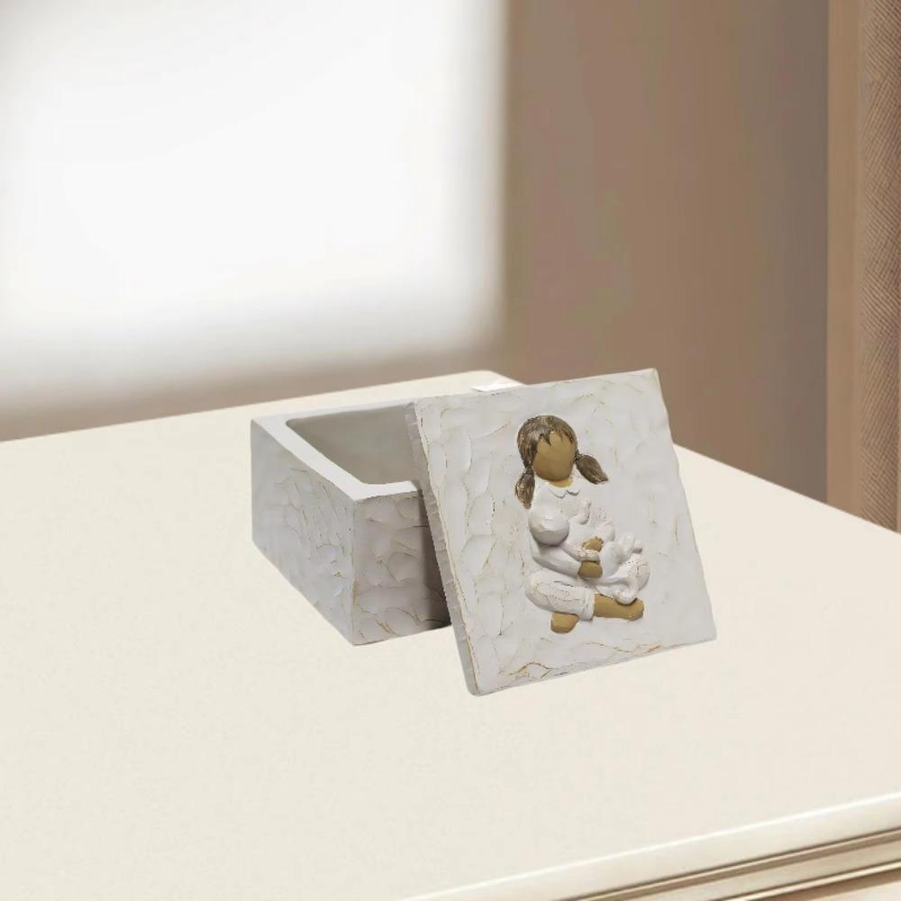 Cartoon Pet Coffin Box Universal Cat Memorial Box Creative Resin Pet Urn  Pet Supplies