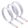 Set of 3 Self-Adhesive Tape Measures, 1m/3m/5m/10m Height Measuring Tape Scale Stickers, DIY Ruler with Adjustable Ruler, Positive and Reverse Graduat