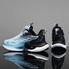Men'S Casual Shoes Shockproof Comfortable Real Explosion Breathable Technology Rotating Button Trend Sports Shoes