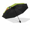 1pc Angry Cat Adventure Auto Open/close, 8-Rib Iron Frame, Compact Folding Cute Umbrella All-Season Portable Umbrella for Travel 029