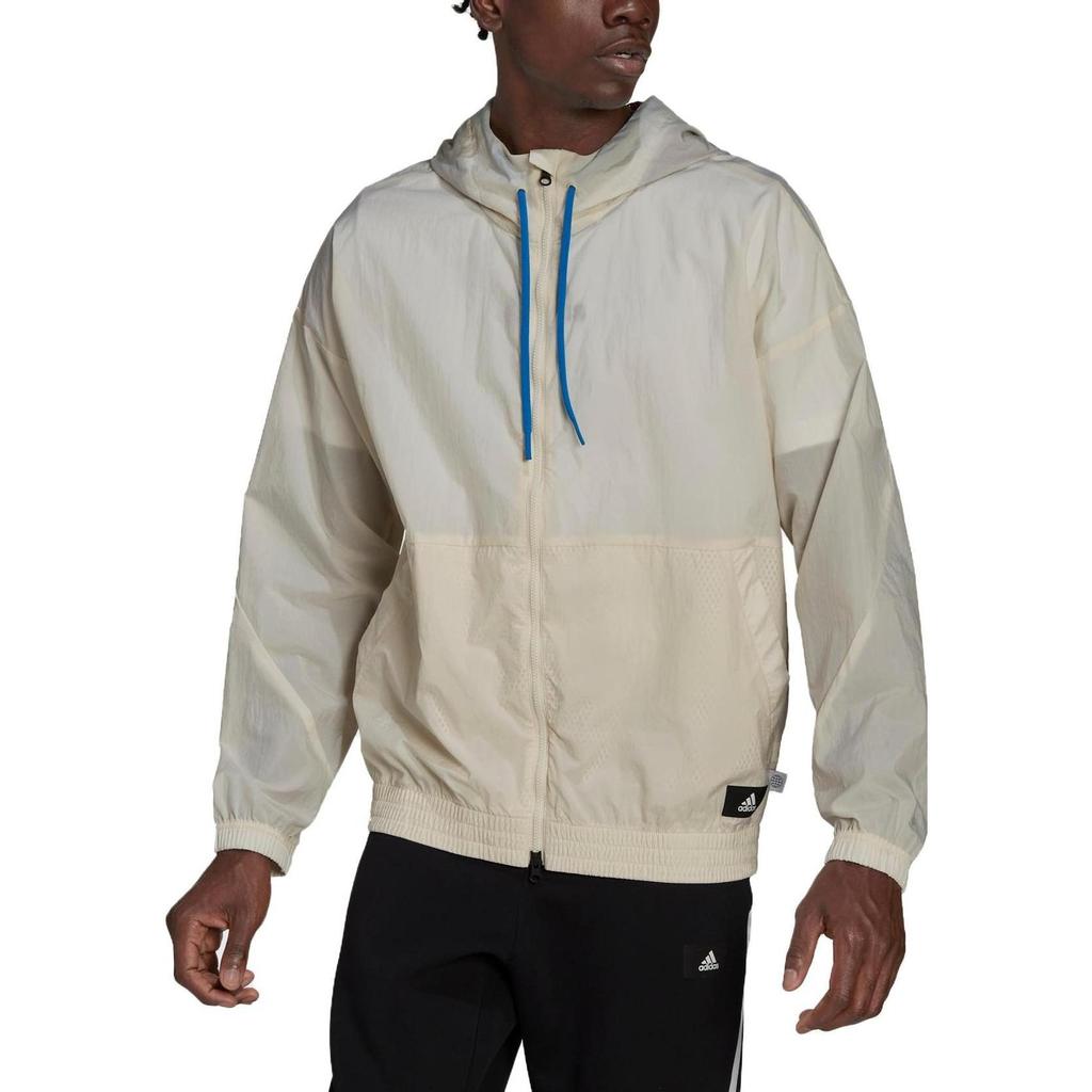 adidas Jackets Men's Yellow Hooded Moderate Other HF4852