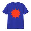 Homestuck Time Aspect Gear Pattern T Shirt For Godteir Cosplay Vintage Washed Stretched Casual Unisex Graphic Homme Breathable