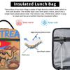 Eritrean Flag Eritrea Culture Themed Lunch Bag  For Child School Portable Zipper Cooler Bag Designer Tote Food Bags