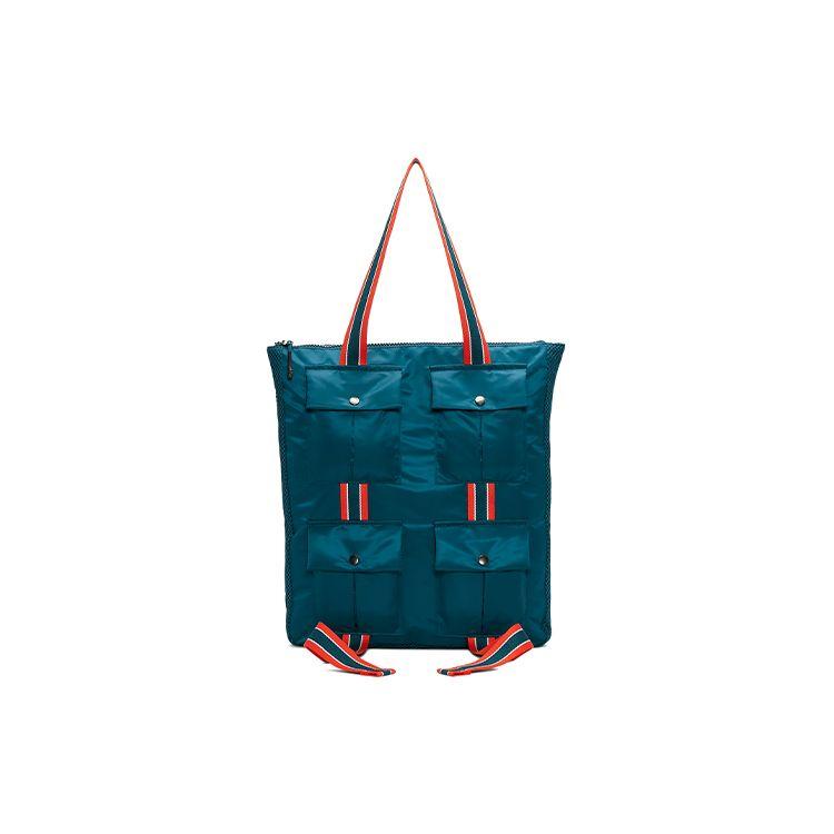 

Nike Pocket Polyester Tote Bag Unisex Tote Bags Light-Blue BA6120-474 Lake Blue