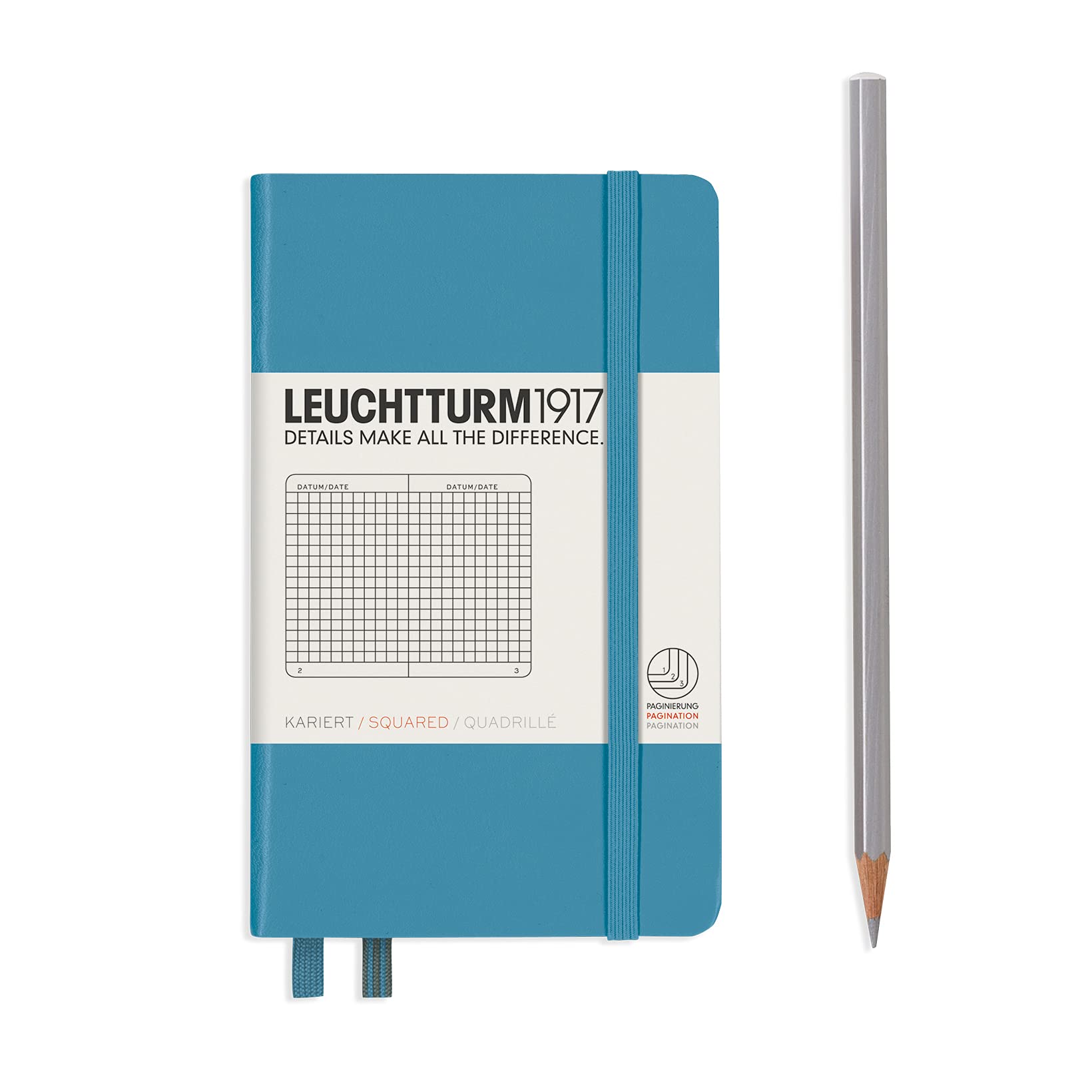 

Leuchtturm Note A6 Graph Nordic Blue 354580 Genuine Imported Product