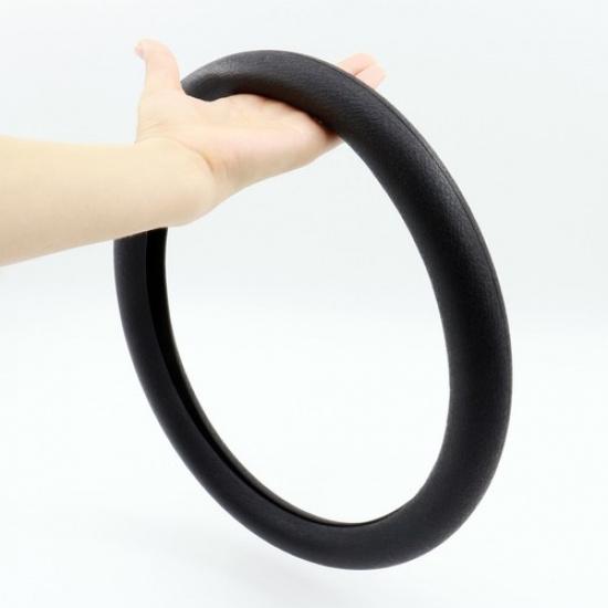 Универсальный Автомобильный Силиконовый Чехол-Протектор на Рулевое Колесо, Текстура Кожи