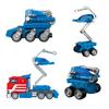 Non-Toxic Blokees Transformers Building Blocks Wheels Ct01 Optimus Prime With Carriage Action Figures Splicing Toys Collect Models