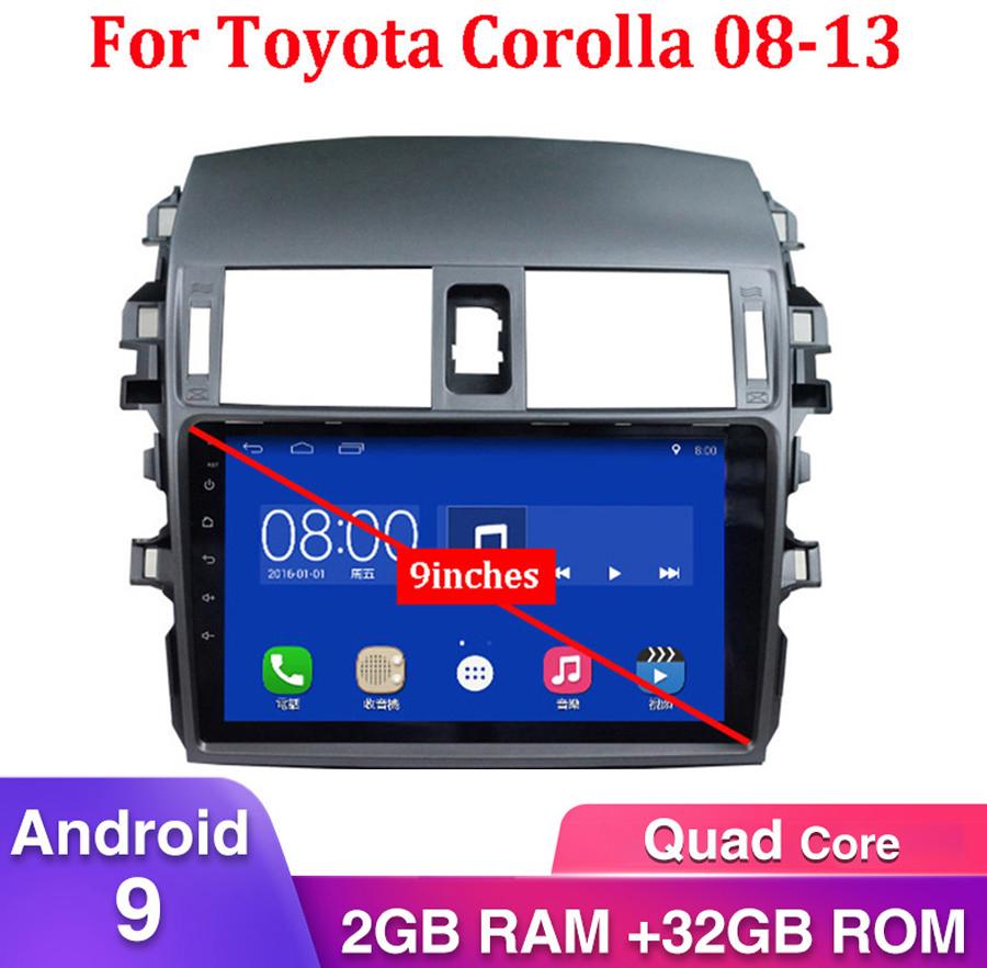 Navigation all-in-one machine-Corolla 08-13 (9 inch) high configuration