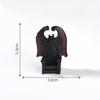 Halloween Skull and Bat Figurine Decorative Accessories Mini Micro-landscape Ornaments
