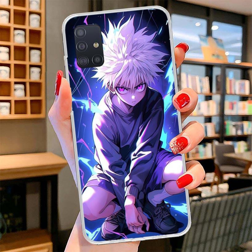 Hot Anime Hunter X Cover Phone Case For Samsung Galaxy A12 A22 A32 A52 A72 A02S Phone Case Note 20 Ultra 10 S10 Plus A51 A71 A50
