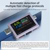 DC 4.5-50V USB+Type-C Tester LED Display Voltmeter Ammeter TYPE-C Fast Charge Detection Trigger Capacity Measurement