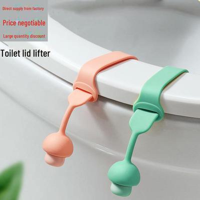 Toilettendeckelgriff aus Silikon – hygienisch, schützt die Hände vor Schmutz, süßes Accessoire