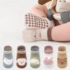 Baby Non Slip Socks For Girls Boys Cotton Cartoon Short Tube Infant Girls Toddler Sock Newborn Accessories Home Floor Socks Spring Summer
