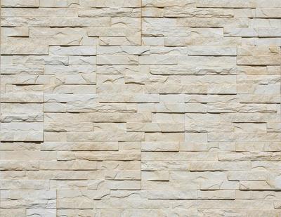 Gypsum Wall Tile 38.5×13cm 0.40m2 Cream, Decorative