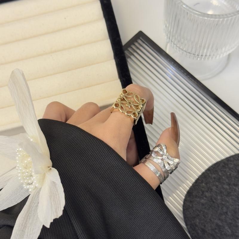 Elegant Metal Weave Rings Comfortable Metal Mesh Rings Stylish Rings Jewelry Charm for Everyday Elegances