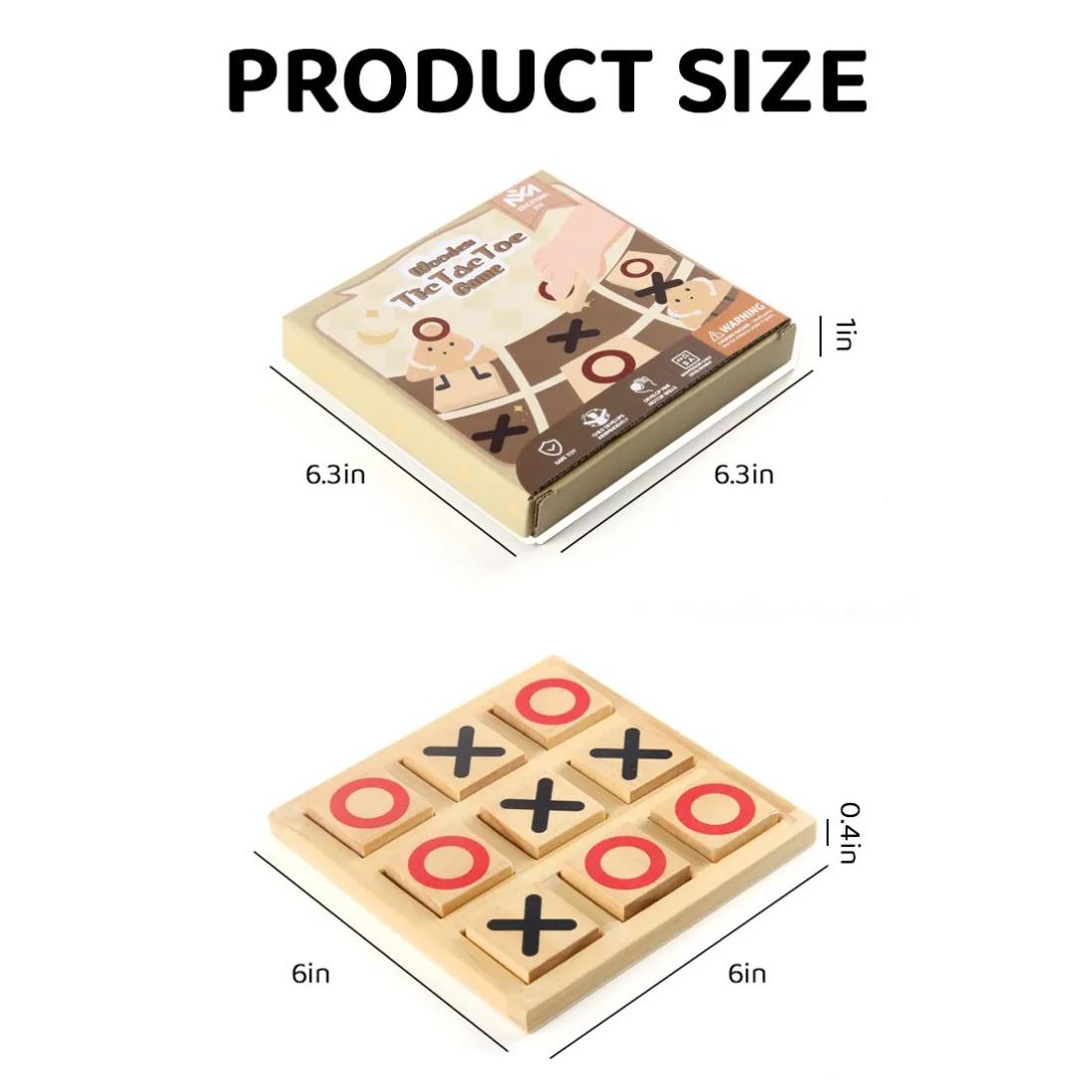 

Деревянная игра XO OX Интерактивная деревянная семейная настольная игрушка Тренировка мышления Дорожные игрушки Сувениры для вечеринок для путешествий в помещении и на открытом воздухе Дети