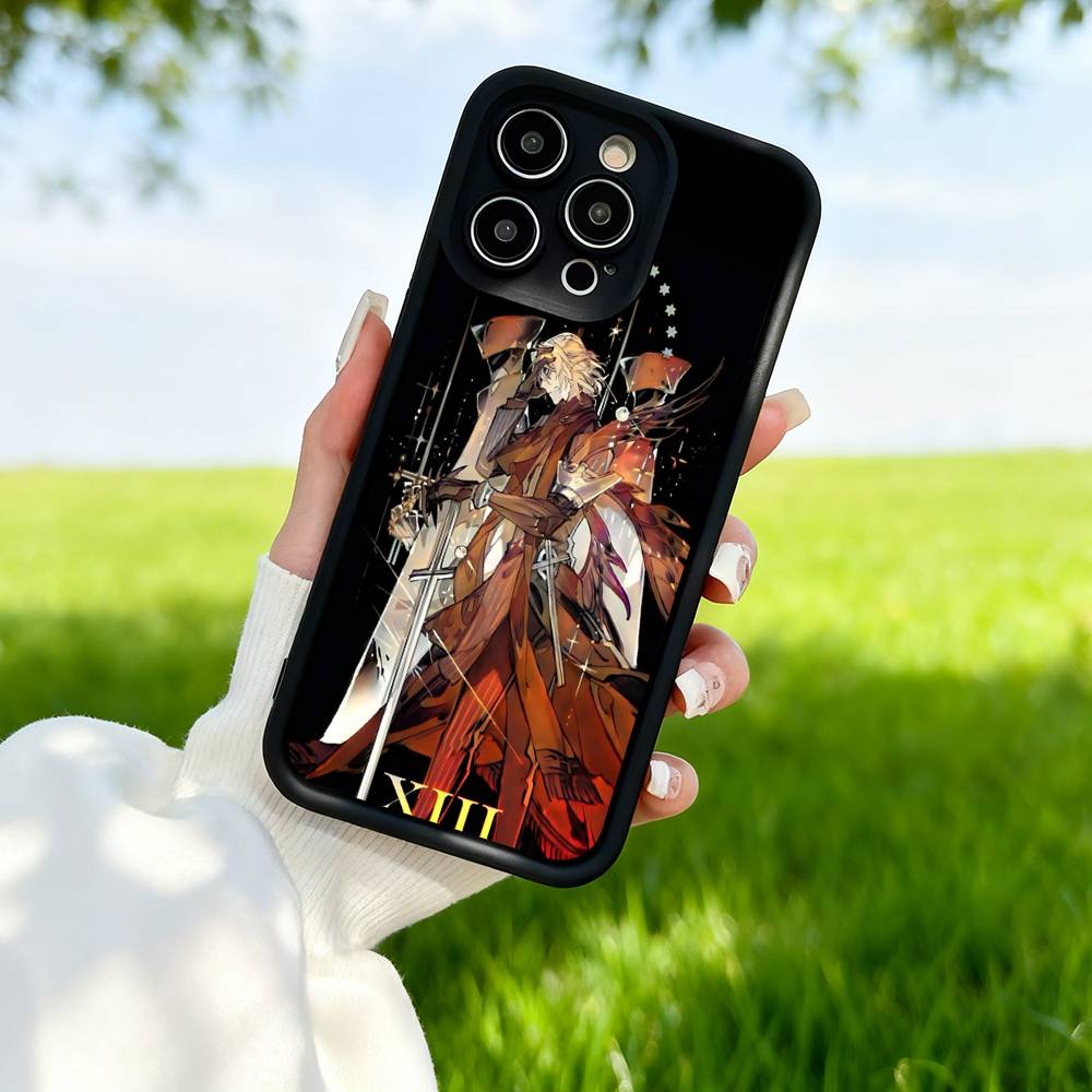 

Fate-Grand-S Order Anime Phone Case For IPhone 15 14 13 12 11 16 17Pro Max Plus Mini Silicone Soft Cover iPhone 12