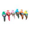 1Pcs Cute Artificial Fake Foam Bird, Simulation Feather Tit Animal Model DIY Craft Home Garden Ornament Decoration