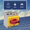 Qoltec DC Isolating Switch with Locking Function | Main Switch | 1200V | 32A | 8kV | 4P