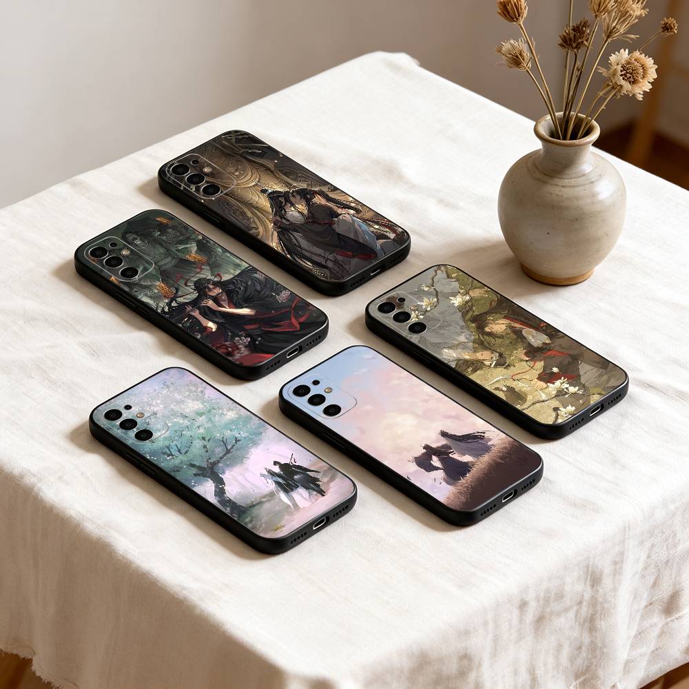 Anime Mo Dao Zu Shi Phone Case For Samsung S25,S24,S21,S22,S23,S30,Ultra,S20,Plus,Fe,Soft Silicone Black Cover