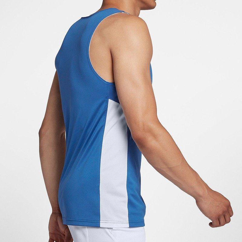 Nike Tank Tops Men's Blue V Neck Moderate 867766-494