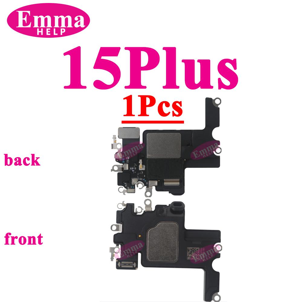 Top Earpiece Speaker for iPhone 16 15 Pro Max Plus Ear Sound Receiver with Proximity Sensor Flex Cable Replacement Repair Parts