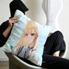 My DressUp Darling MMarin Kitagawa Pillowcase toon Gift Cushion Cover Bedroom Home Sofa Chair Seat Decor pillow case