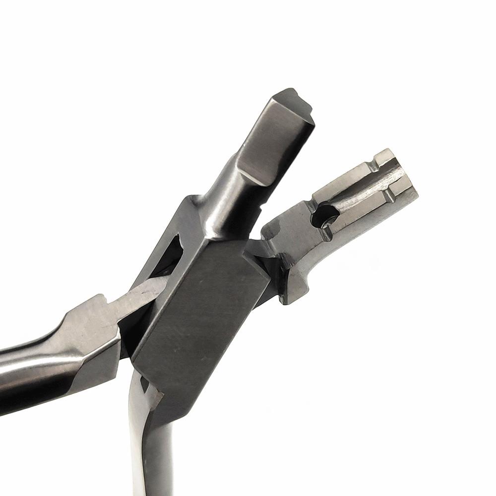 Zubařské kleště V-STOP V-Notch-Bend Ortodoncie Bracket Ortodontists Seřizovací kleště Ortodontické kleště pro vytváření V Notch Stop ohybů