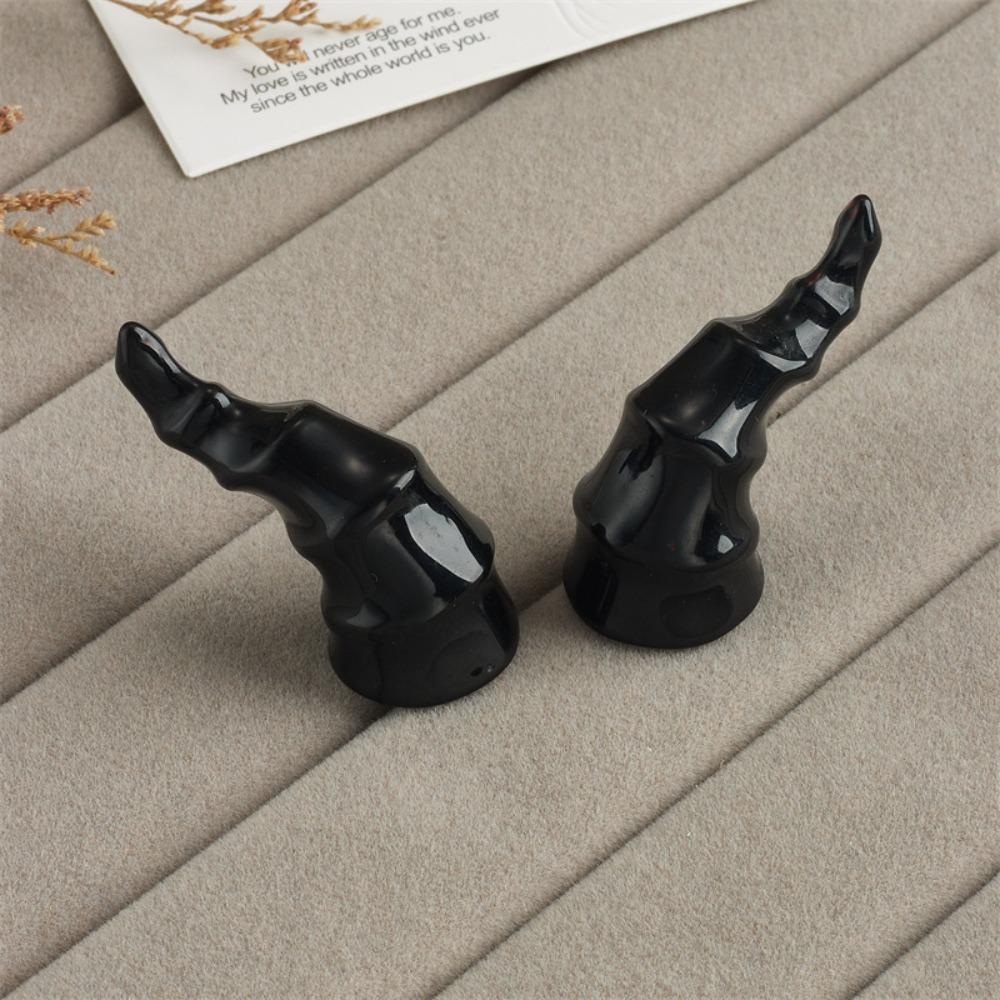 Gotisches Halloween-Stirnband Haarspange Halloween-Haarreif Lustige Teufelshorn-Haarnadel Kindergeschenk