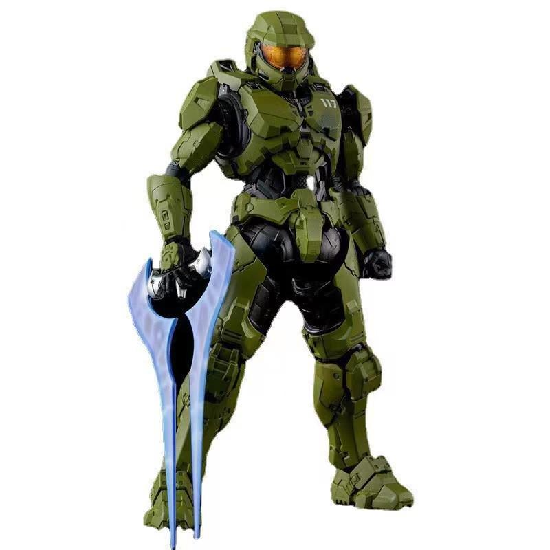 Sentinel HALO Infinite Master Chief Action Figure Collectible Ornament Boxed