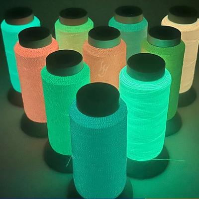 150D 1000 Yards leuchtender Stickfaden, leuchtet im Dunkeln, Kreuz, DIY, handgefertigt, Stich, Nähzubehör