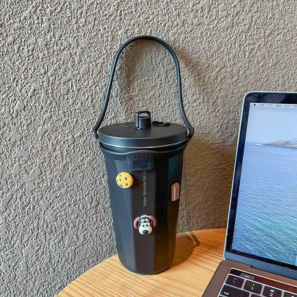 2 ks Udržují nápoje horké studené Izolované termosky pro Tyeso 600ml/40oz Domácí kancelář Auto