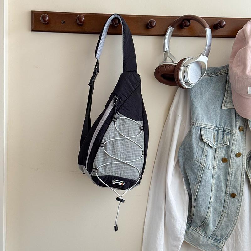 Fashion Chest Childrens Bag With Color Blocking And Drawstring Design Daily For