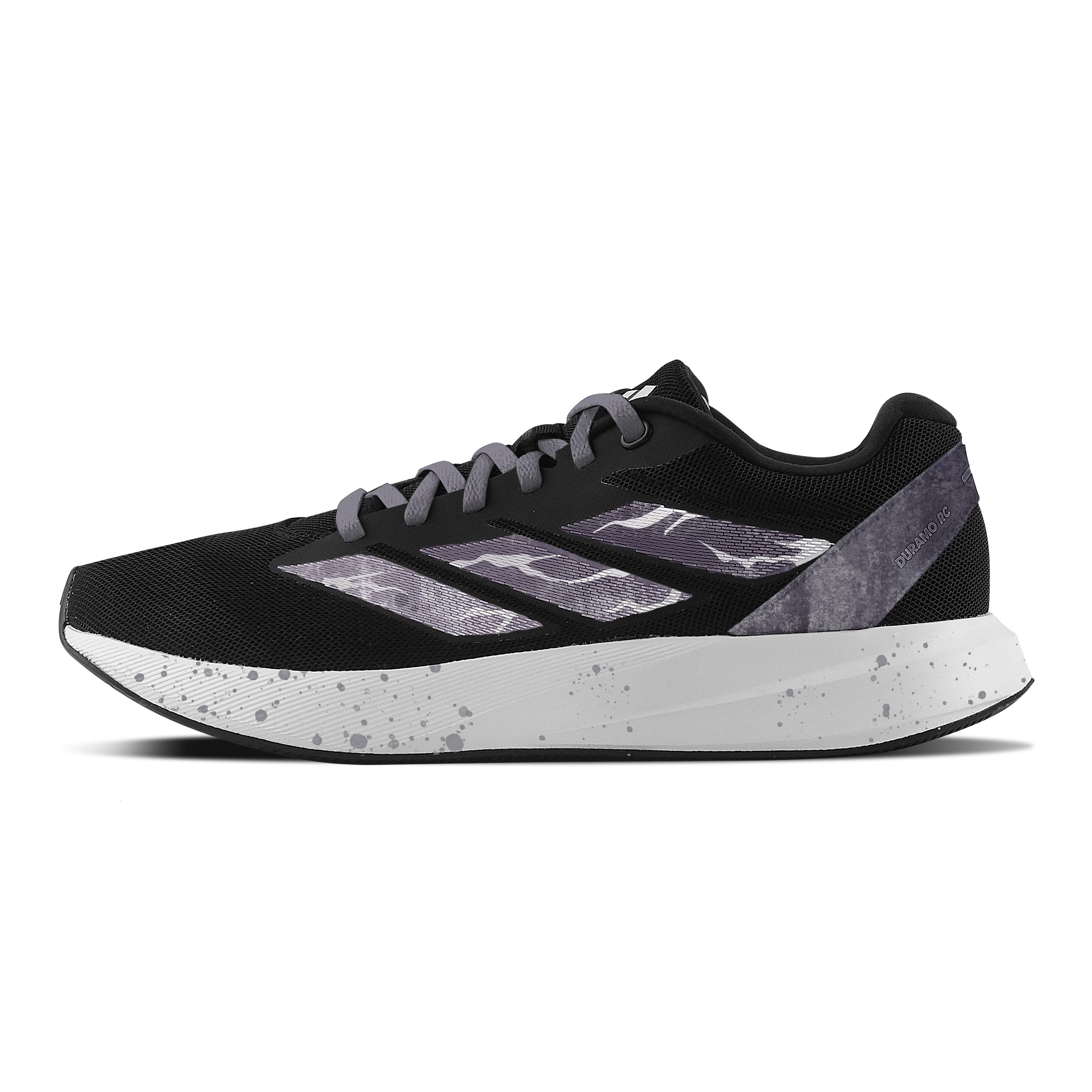 

Adidas Duramo RC Cushioning, Wear Resistant Low top Running Shoes Unisex Purple Black ID2704(Team529-) 38⅔