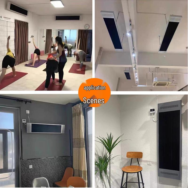 Graphene Intelligent Infrared Heater: Wall & Ceiling-Mounted Electric Radiator for Schools & Commercial Spaces