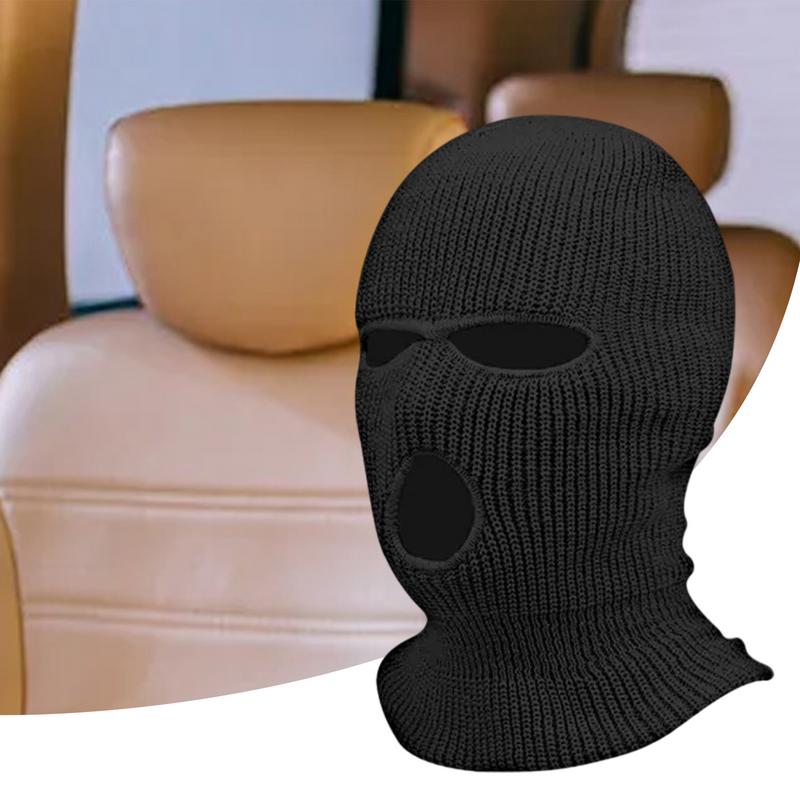 Funny Seat Head Cover Halloween Decorations Pillow Car Seat Cover Ski Facecover Wrap For Protection Interior Car Accessories