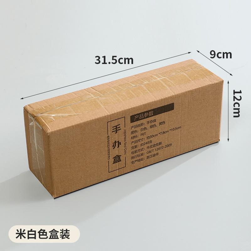 Clear Showcase Cartoon Doll Acrylic Blind Box Figures Display Case Figures Display Stand Dust Proof Doll Toy Storage Box
