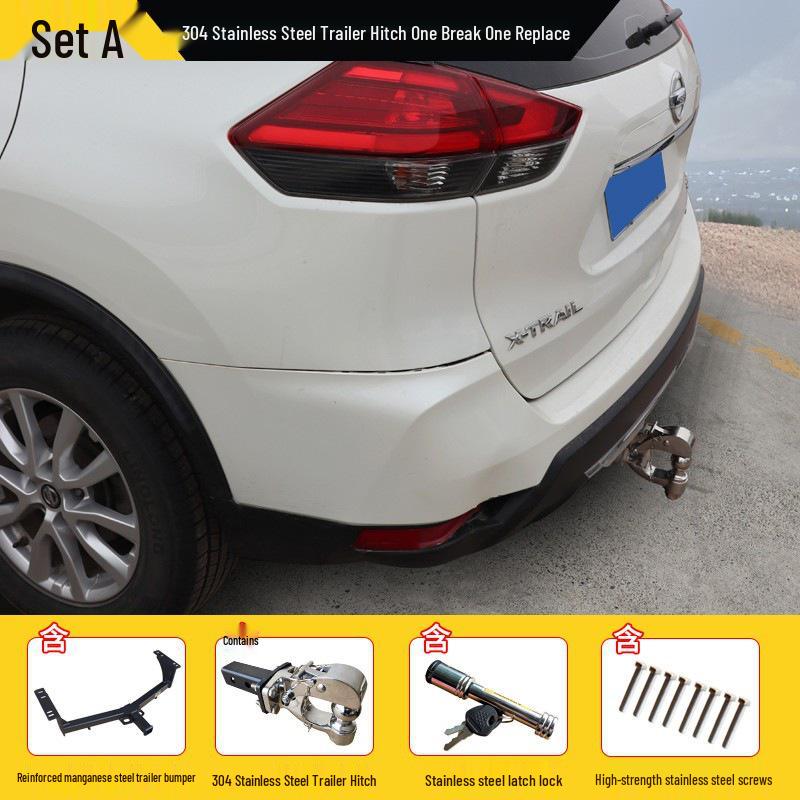 Enhanced Tow Bar for Nissan X-Trail, Qashqai, Murano, Terra, and New Paladin