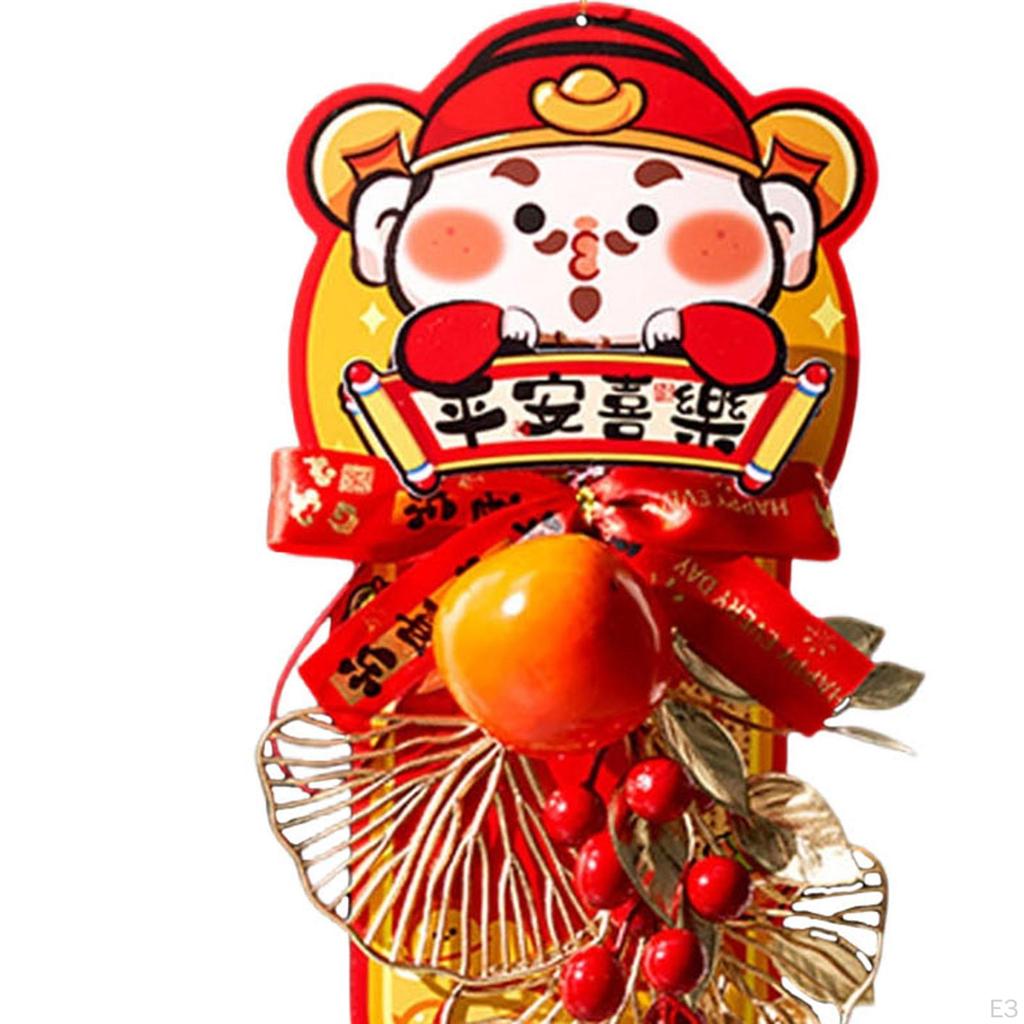 Year Hanging Ornament Spring Festival Decoration Decorative for Door