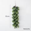 NUCHI PE Leaf Encrypted Christmas Pine Branch DIY Door Decoration