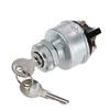 Ignition Switch with 2 Keys Universal for Car Tractor Trailer